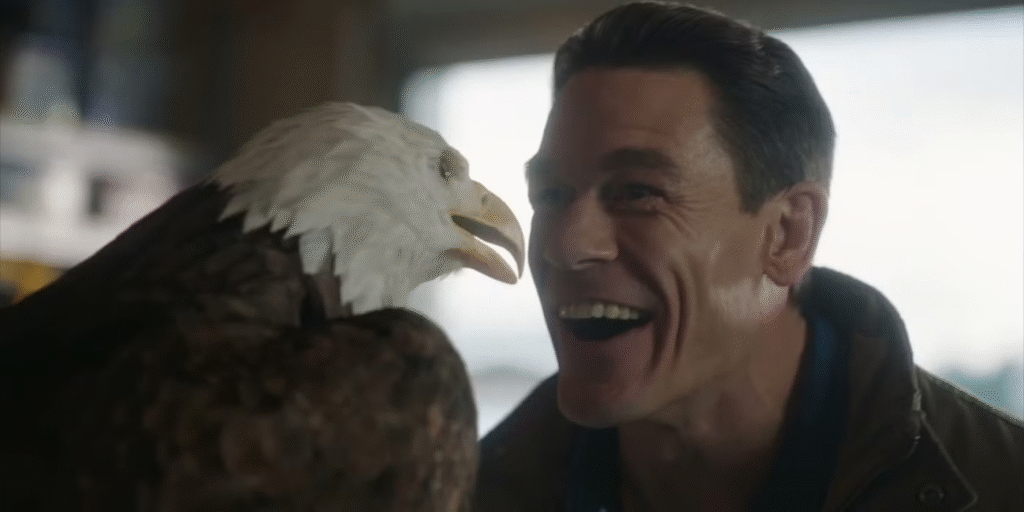 Peacemaker with eagly 4k photos