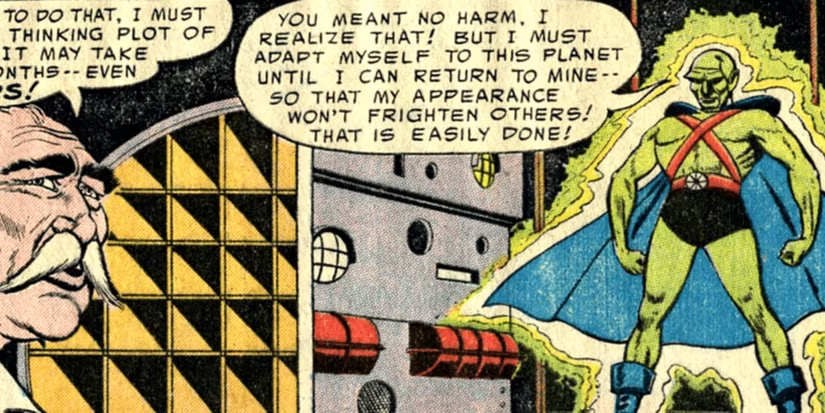 Martian Manhunter first arrival on Earth