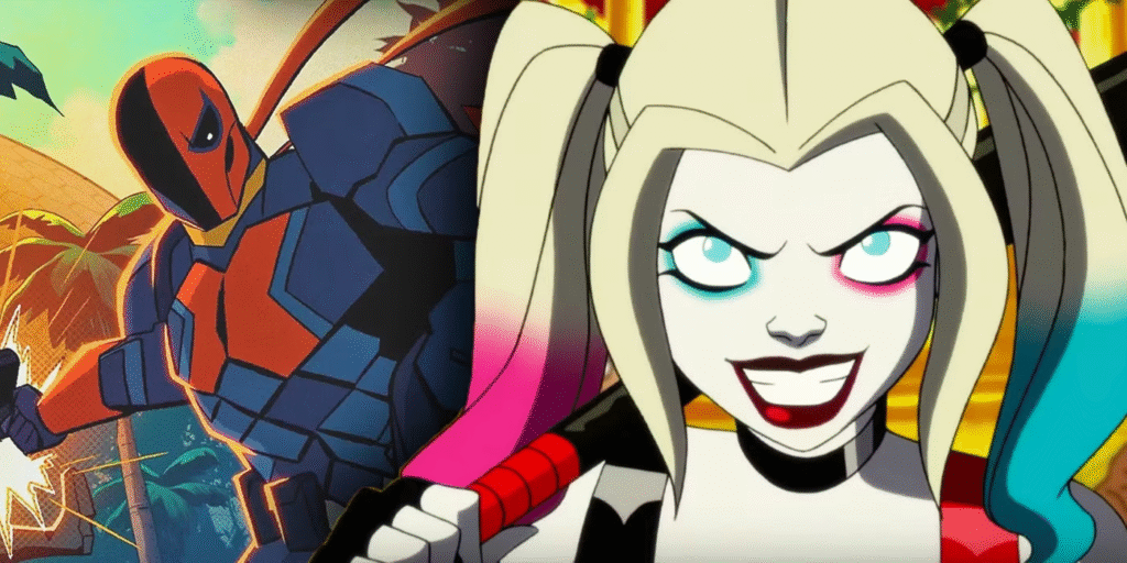 Deathstroke harly quinn animation