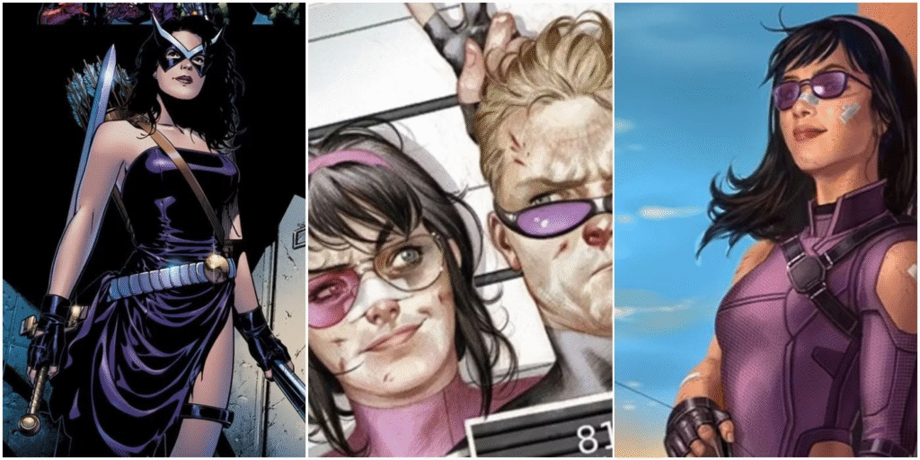 Kate Bishop costume evolution