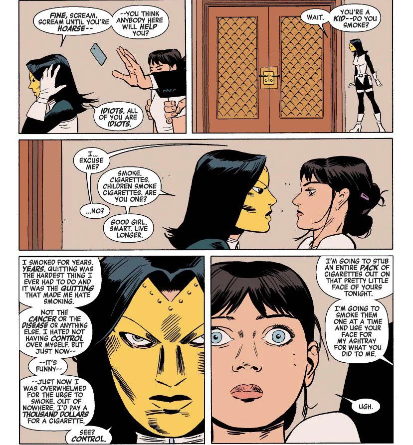 Kate Bishop vs Madame Masque