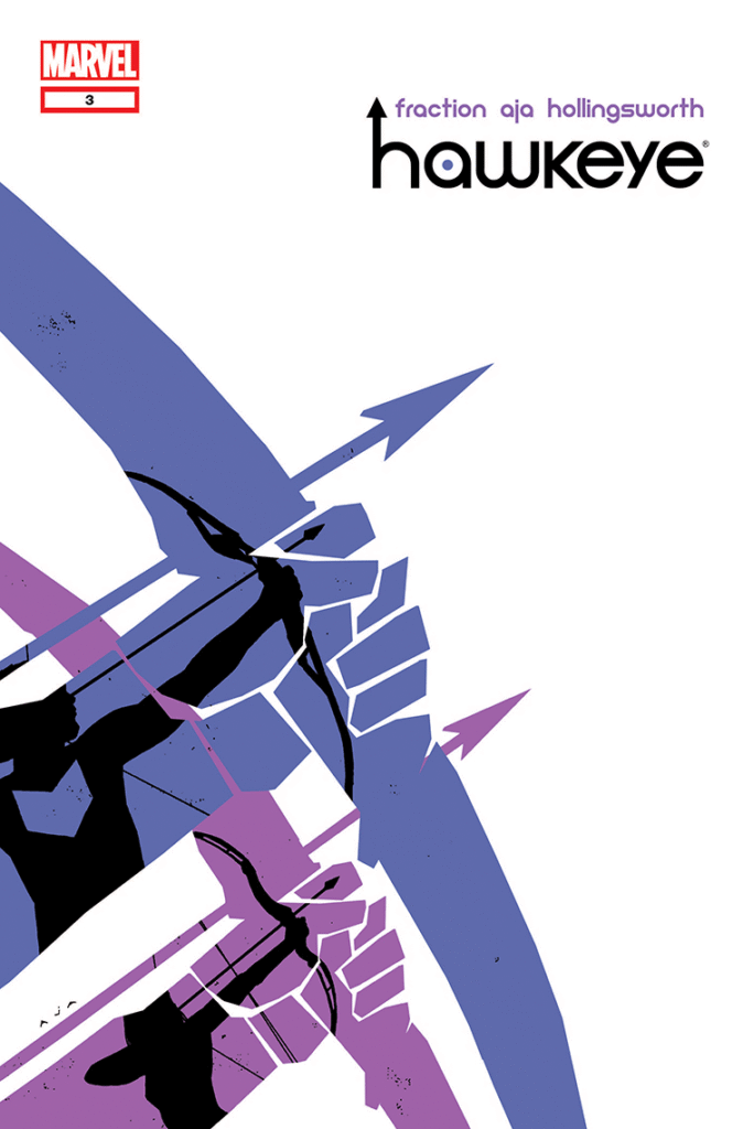 Hawkeye 2012 comic cover David Aja
