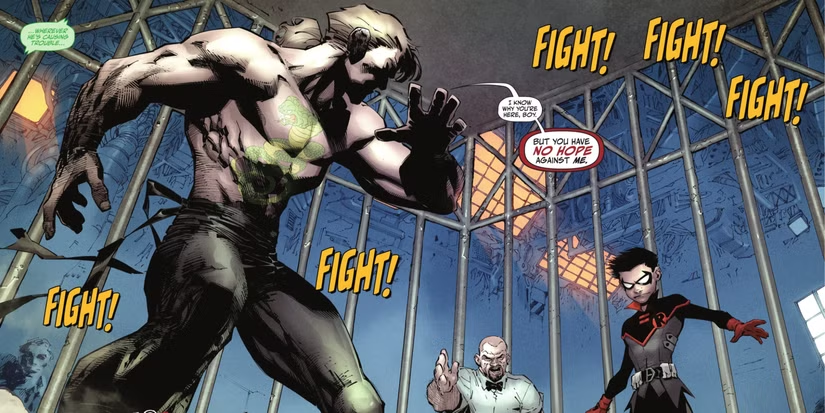 Damian Wayne Robin martial arts