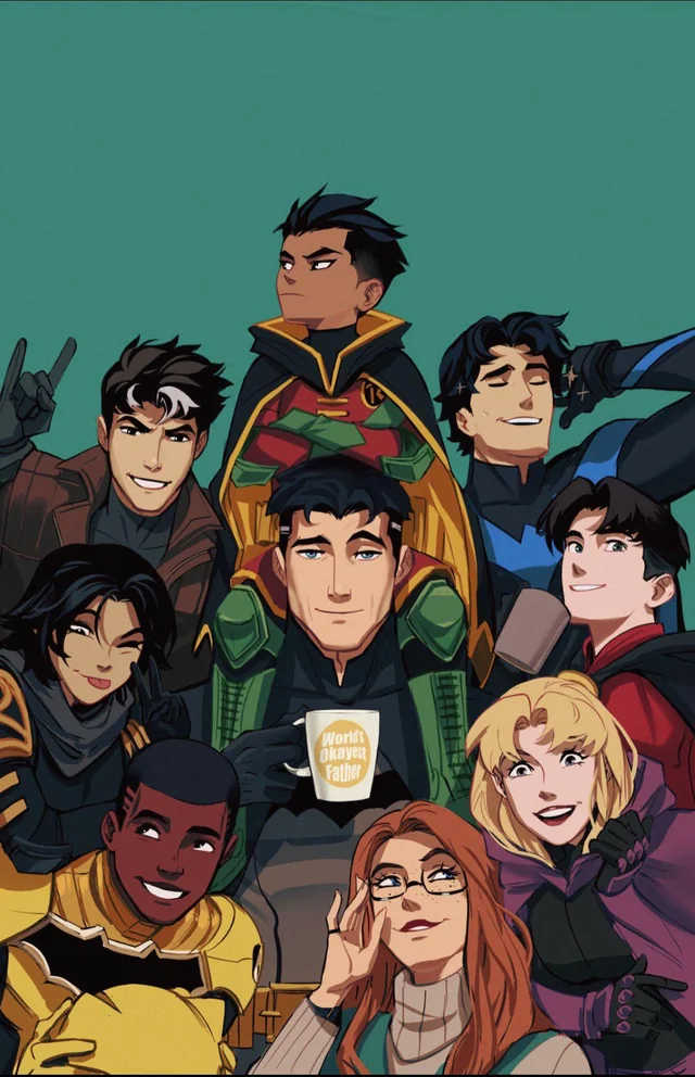 Damian Wayne Batman family 