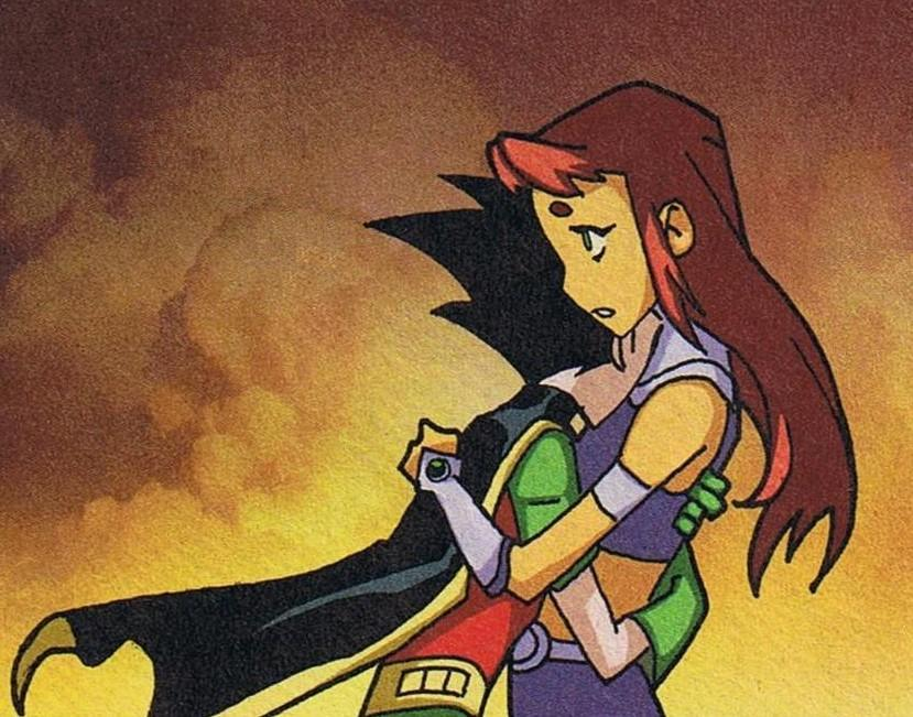 Starfire hug