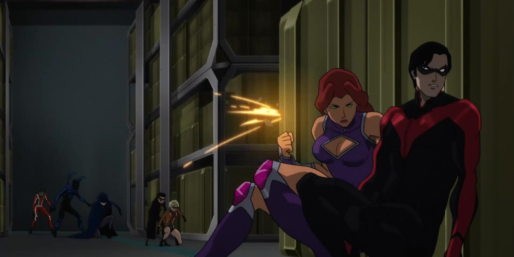 Starfire Nightwing Judas Contract