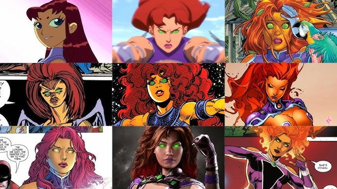 Starfire multiverse alternate versions