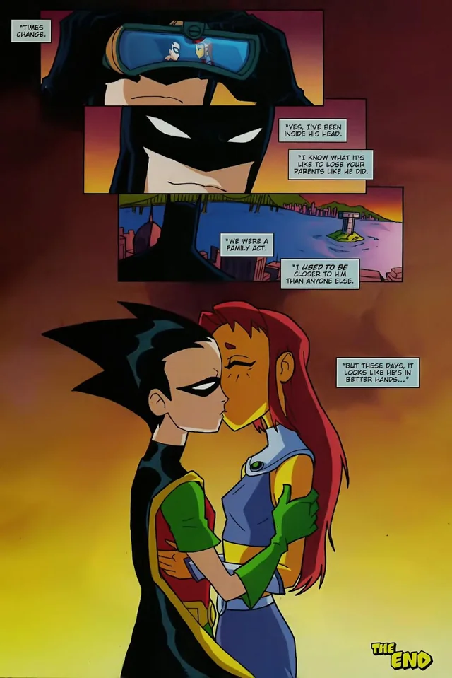 Starfire and dick