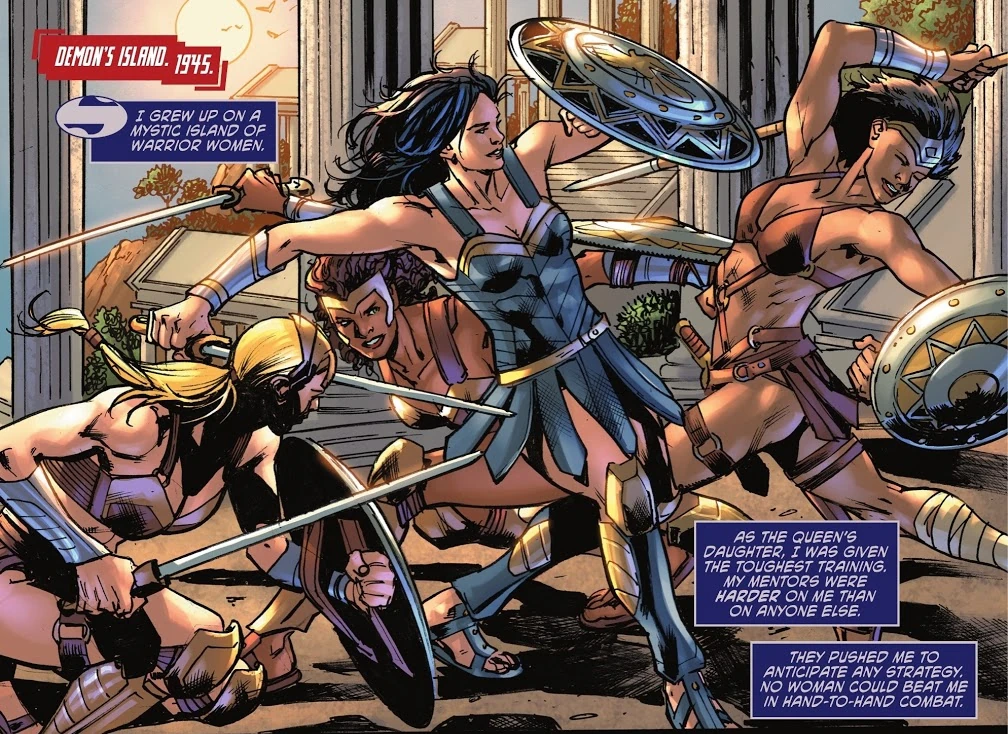 Donna Troy young Themyscira Amazon