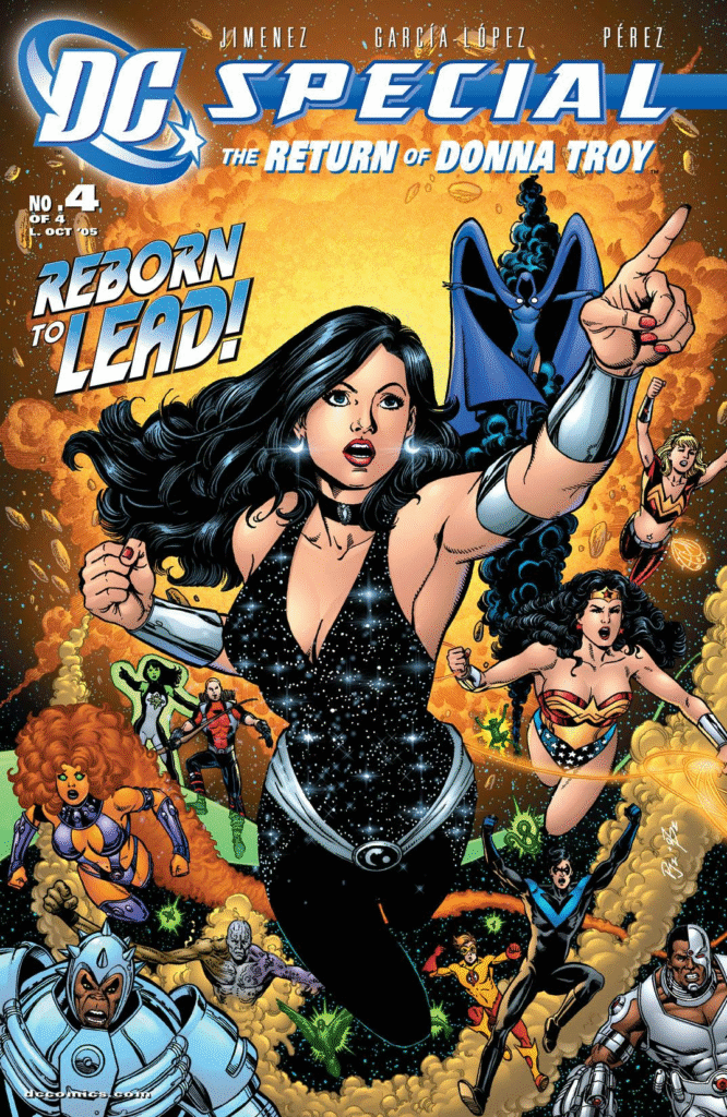 Return of Donna Troy comic book 