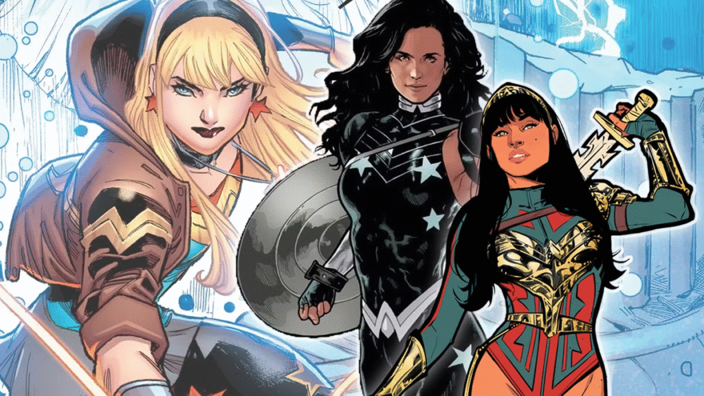 Donna Troy multiverse different versions