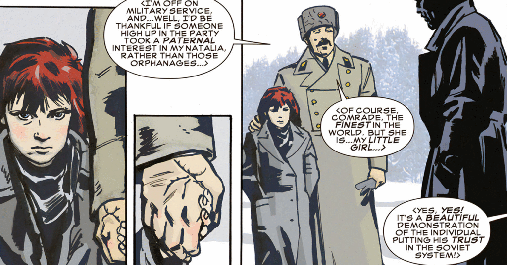 Natasha Romanoff childhood