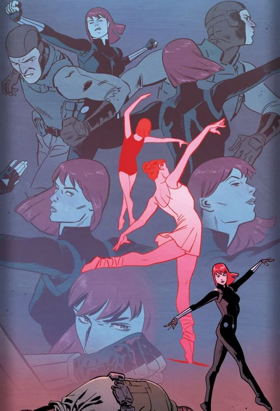 Black Widow martial arts combat skills 