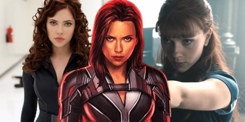 Black Widow character evolution