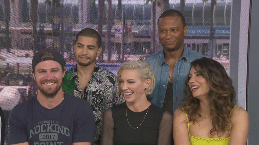 Arrow series finale behind scenes