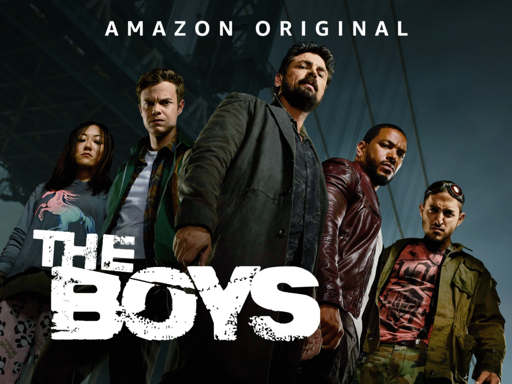 The Boys TV series poster main characters