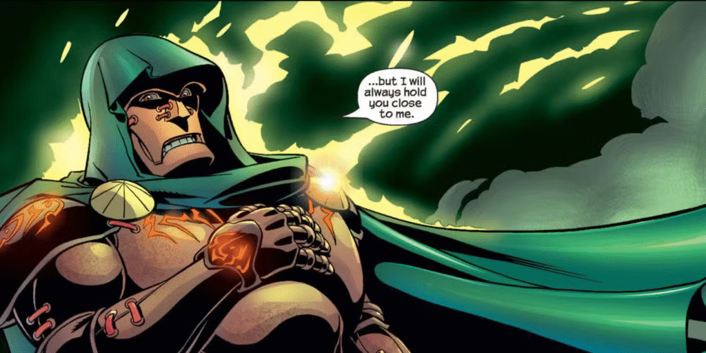 Doctor Doom armor cape castle Latveria 