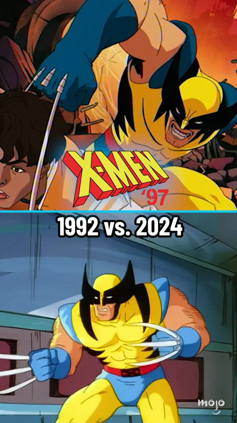 X-Men 97 vs original series character comparison