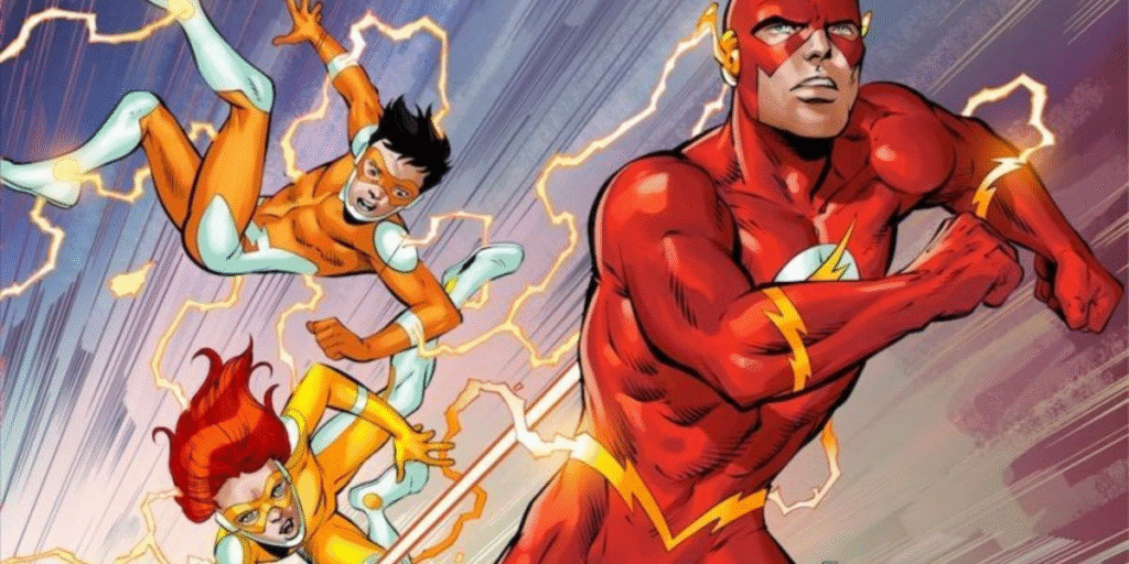 تطور زي فلاش من خوذة جاي غاريك إلى بذلة باري آلين الحديثة