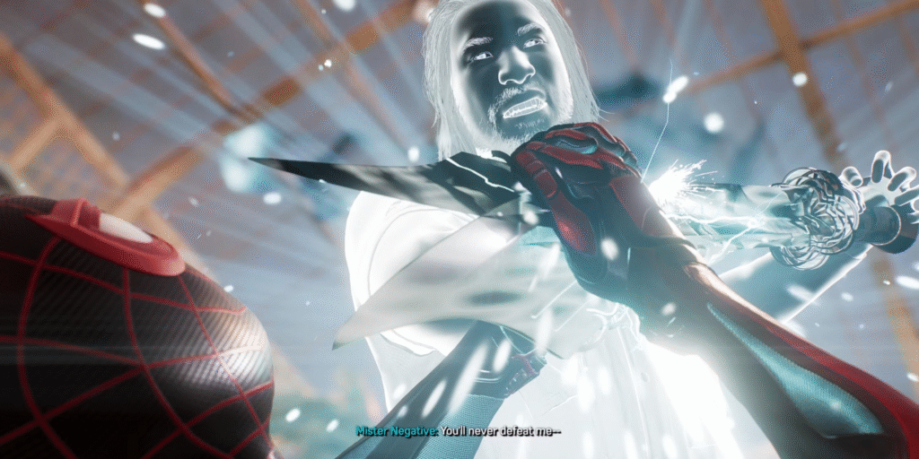 Marvel's Spider-Man 2 Miles Morales vs Mister Negative