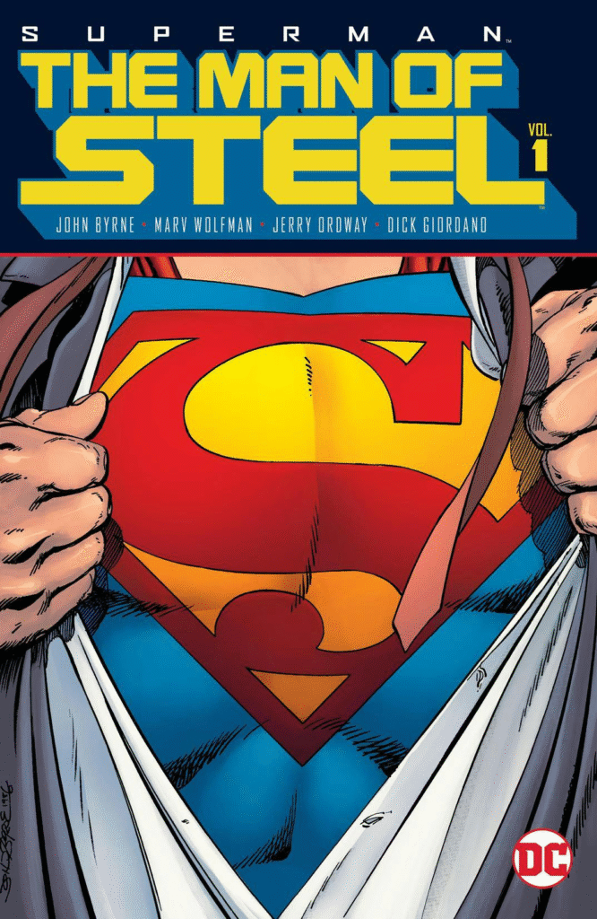 the man of steel comic