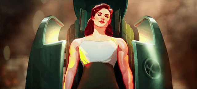 What If Marvel cel shaded animation style