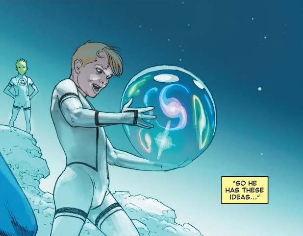 Franklin Richards Onslaught Saga pocket universe