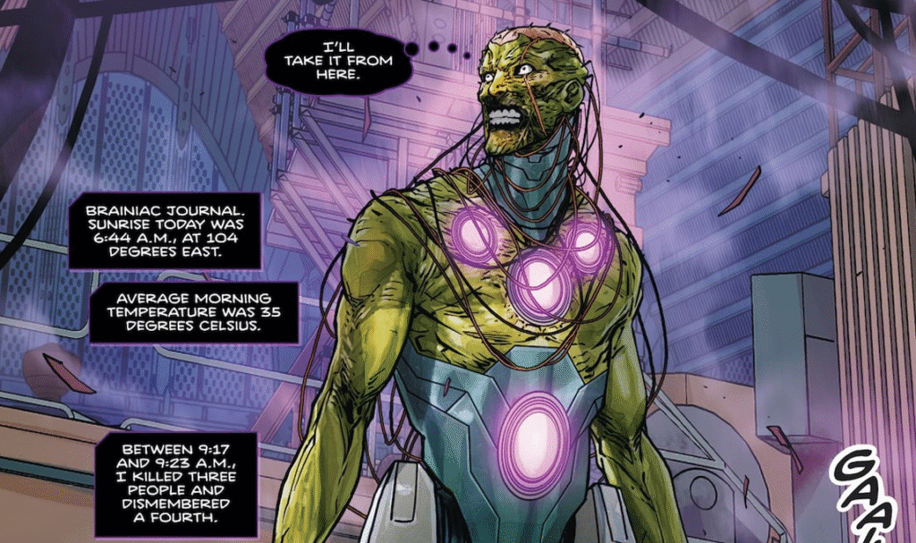 براينياك يطل على مجموعة من العوالم التي جمعها