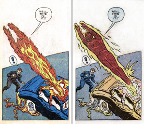 هيومان تورش يطير بشعلته الكامله