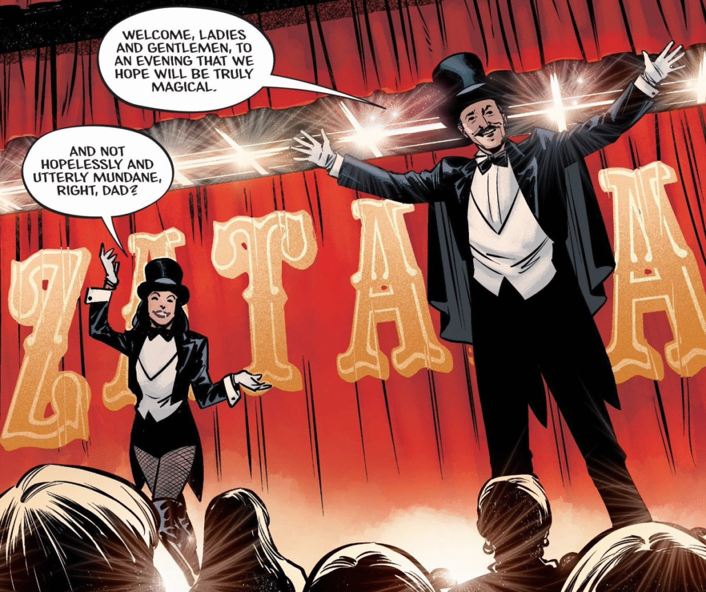 زاتانا مع ابوها