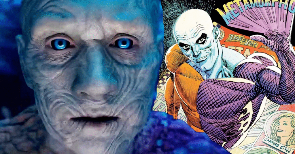 صورة فنية سينمائية لشخصية Metamorpho ا.