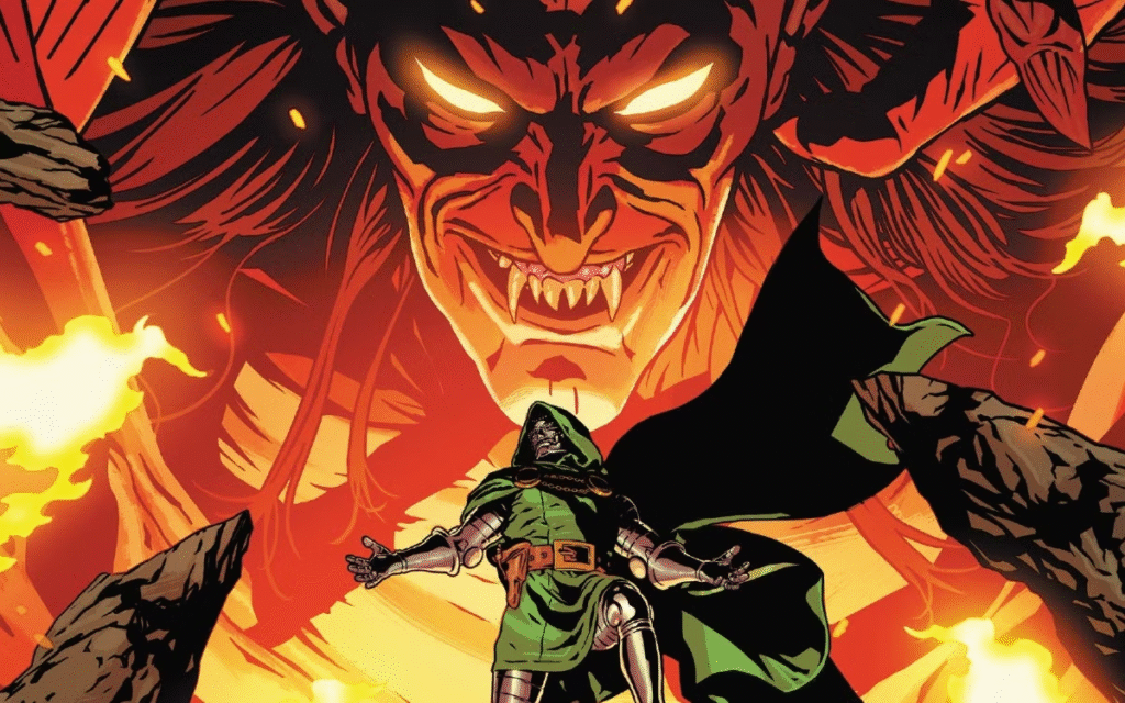 Scarlet Witch villains Magneto Mephisto 