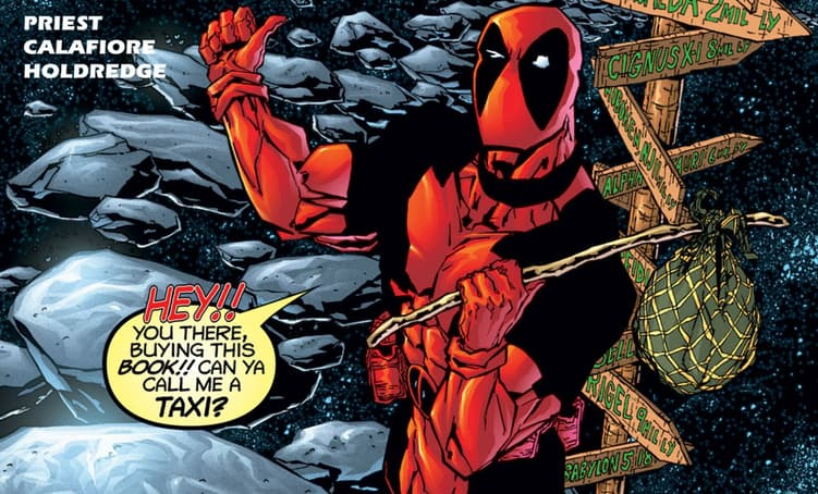 Deadpool breaking fourth