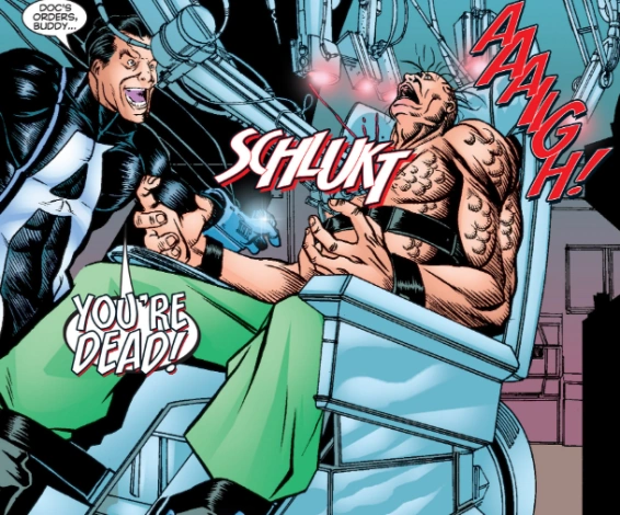 Wade Wilson Weapon X torture Ajax